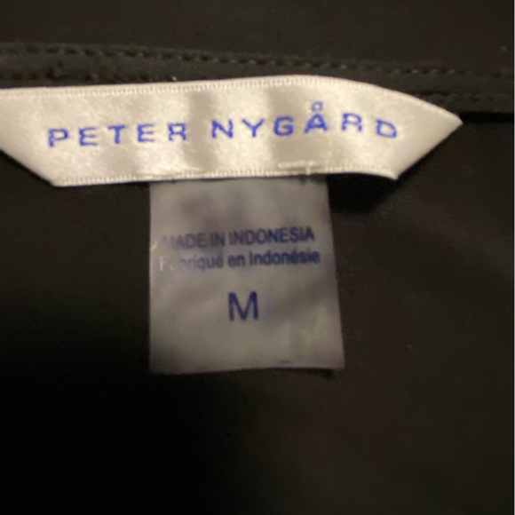 Peter Nygard Size M Black Tunic - Picture 4 of 5